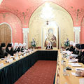 Святейший Патриарх Кирилл возглавил четвертое заседание президиума Межсоборного присутствия