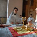 В Рождественский сочельник митрополит Климент совершил Божественную литургию в Троицком кафедральном соборе