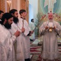 Архиерейское богослужение прошло в Храме Рождества Христова в городе Обнинске