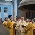 Митрополит Калужский и Боровский Климент совершил Божественную литургию в Казанском храме города Людиново