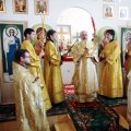 В храме в честь Святого благоверного князя Александра Невского прошло архиерейское богослужение