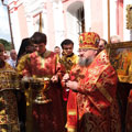 Престольный праздник отметили в храме святых князей Бориса и Глеба в городе Боровске
