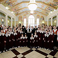 В рамках визита в Малоярославец Патриарх Кирилл осмотрел православную гимназию и детский приют «Отрада»