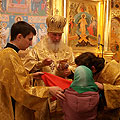 Божественную литургию митрополит Климент совершил в Троицком кафедральном соборе
