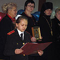 В Малоярославце состоялась торжественная церемония «Посвящение в кадеты» учащихся 5-го, 7-го и 8-го классов