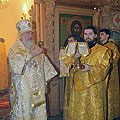 Митрополит Климент совершил Божественную литургию в храме Рождества Богородицы в Ромоданово