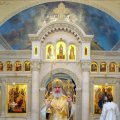 В неделю 29 по Пятидесятнице митрополит Калужский и Боровский Климент совершил Божественную литургию в Свято-Никольском Черноостровском монастыре