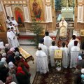 Митрополит Климент совершил литургию в Рождественском храме Обнинска