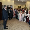 Дети воскресных школ поздравили губернатора Калужской области с Рождеством Христовым