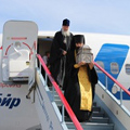 Митрополит Климент прибыл в Тобольск, сопровождая мощи ап. Андрея Первозванного