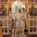 Епископ Людиновский Никита совершил Божественную литургию в храме Преображения Господня с. Буриново