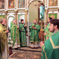 В день памяти св. прп. Сергия Радонежского епископ Людиновский Никита посетил ряд приходов