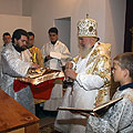 Митрополит Климент совершил чин Великого освящения храма в честь Успения Пресвятой Богородицы в Калуге