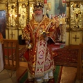 Митрополит Калужский и Боровский Климент совершил Божественную литургию в Казанском храме г. Медыни