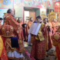 В Калуге прошли праздничные богослужения в честь дня памяти священномученика Кукши Печерского, просветителя вятичей