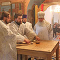 Митрополит Климент совершил Великое освящение храма в честь Преображения Господня в Калуге