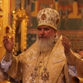Митрополит Климент совершил воскресную Литургию в Свято-Троицком соборе г. Калуги