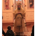 Епископ Козельский и Людиновский Никита совершил воскресное богослужение в Успенском храме г. Козельска