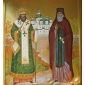 В Троицком кафедральном соборе Калуги встретили ковчег с мощами святых Феодосия и Лаврентия Черниговских