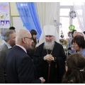 В Калуге состоялось открытие ХХХI областной выставки детского творчества «Христос Рождается, славите!»