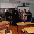В с. Зикеево прошла встреча учителей Полюдовской общеобразовательной школы со священнослужителем