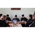 Под председательством епископа Никиты состоялось первое заседание Епархиального совета Козельской епархии
