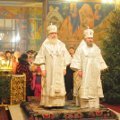 В праздник Рождества Христова митрополит Климент совершил великую вечерню в Троицком соборе