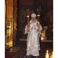 Накануне праздника Рождества Христова митрополит Климент совершил всенощное бдение в кафедральном Троицком соборе