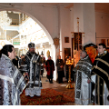 Уставное богослужение пятницы первой седмицы Великого поста в Людиновской епархии