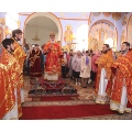 Божественную литургию митрополит Климент совершил в Александро-Невском храме г. Кирова