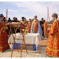 В Песоченской епархии началось строительство храма в честь Тихвинской иконы Божией Матери