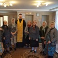 «Дом-интернат для престарелых и инвалидов «Двуречье»» и «Дом милосердия» в Медынском районе посетил священник