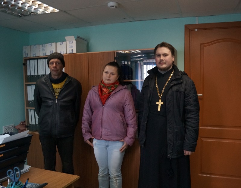 В Медыне прошла встреча священника с лицами, имеющими задолженности по решению суда