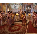 В Великий Четверг митрополит Климент совершил литургию Василия Великого в Троицком кафедральном соборе