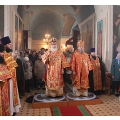 Во вторник Светлой седмицы Глава Калужской митрополии возглавил Пасхальные богослужения в Козельской епархии