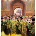 В Боровском монастыре совершено праздничное всенощное бдение в канун памяти святого основателя обители