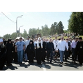 Святейший Патриарх Кирилл возглавил многотысячный крестный ход из г. Хотьково в Сергиев Посад