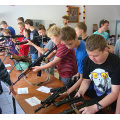 ПМЦ "Златоуст" посетили сотрудники Калужского ОМОНа для военно-патриотического воспитания мальчиков