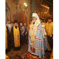 Всенощное бдение накануне праздника в честь святых Петра и Павла митрополит Климент совершил в Петропавловском храме