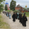 Общеепархиальный крестный ход с "Калужской" иконой Божией Матери прибыл в Мещовский район