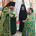 В Мещовске в Свято-Георгиевском мужском монастыре прошли праздничные богослужения