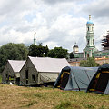 Митрополит Климент посетил православный подростковый палаточный лагерь «Александр Пересвет»