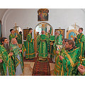 В монастыре праведного Лаврентия в г. Калуге прошли праздничные богослужения