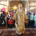 Митрополит Климент совершил воскресную Литургию в Богородично-Рождественской Девичьей пустыни с. Барятино
