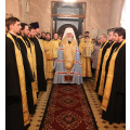Митрополит Климент совершил всенощное бдение в Свято-Никольском храме Калуги