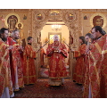 В Субботу Светлой седмицы в Покровском храме Калуги прошло архиерейское богослужение