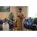 Благочинный Медынского района совершил водосвятный молебен в «Доме милосердия»