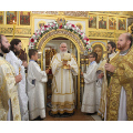 В день престольного праздника митрополит Климент совершил Божественную литургию в храме Иоанна Предтечи в Малоярославце