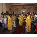 Престольный праздник молитвенно отметили в Петропавловском храме Тарусы 