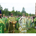 Божественную литургию в Успенском Ферапонтовом монастыре совершили архипастыри Калужской митрополии